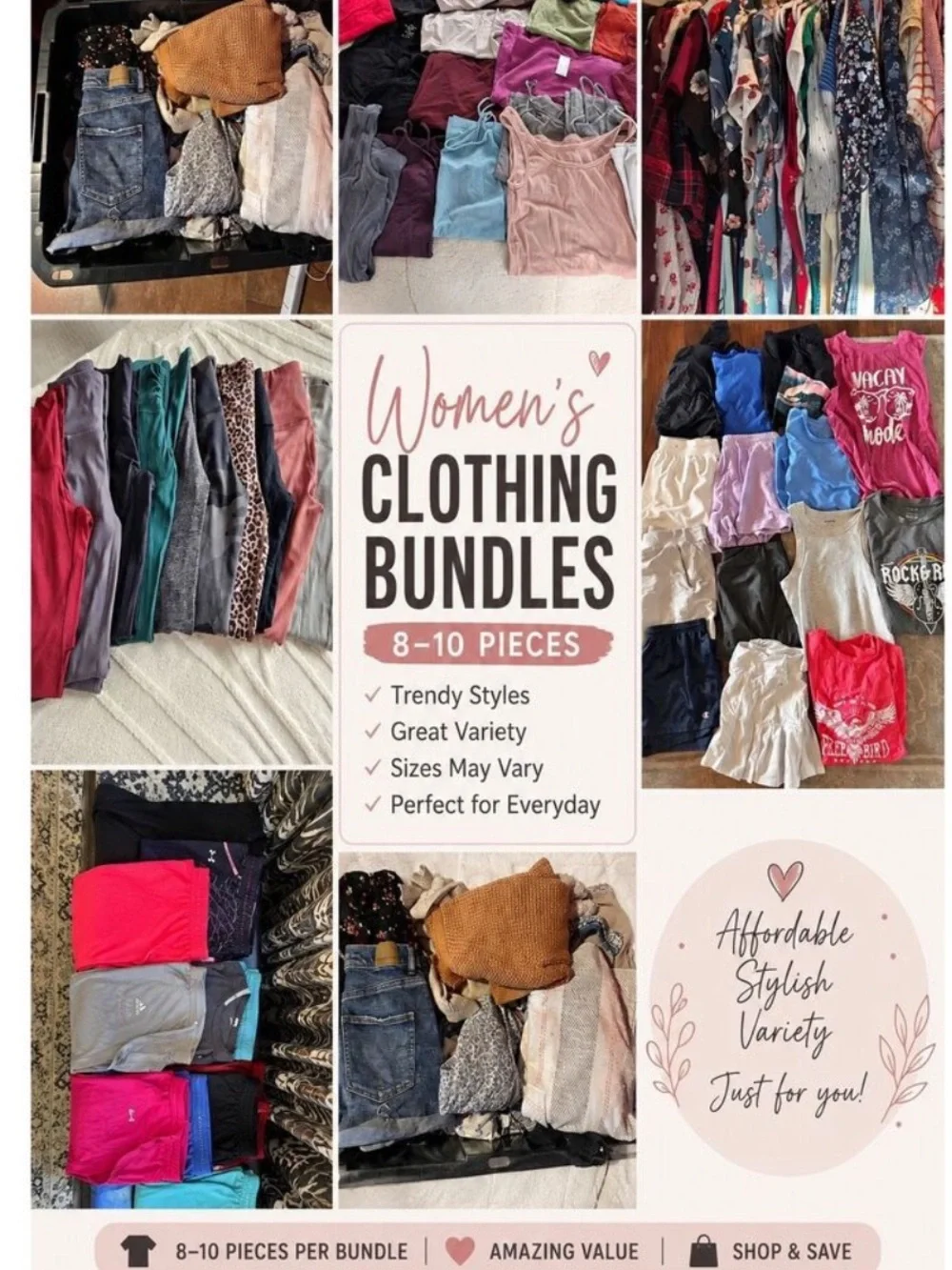 Women’s Clothing Bundle – You Choose the Size 👚✨ Surprise bundle - Picture 4 of 6